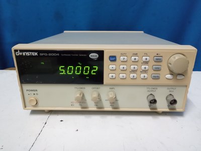 GW SFG 2004數位合成函數信號產生器