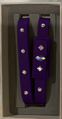 閃耀水晶悠遊手環(悠遊卡功能)(神秘紫)(全新)(原價每個599元)