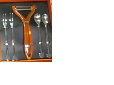 義大利名牌 Selene 不鏽鋼環保餐具組(削皮刀、水果叉、布丁匙) 特價中