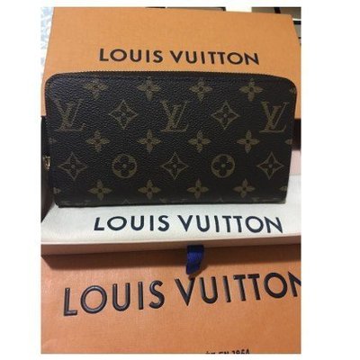 【二手】Louis Vuitton LV M42616 原花 Zippy 拉鍊長夾