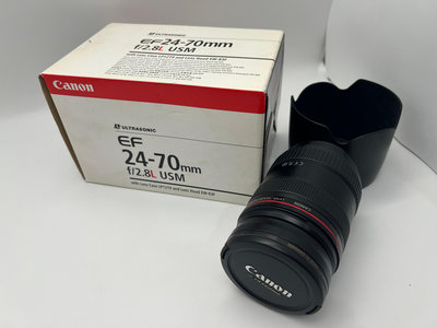 【一番3C】佳能 Canon EF 24-70mm f2.8L USM 恒定光圈 二手鏡頭 標準變焦鏡頭 盒裝 附遮光罩