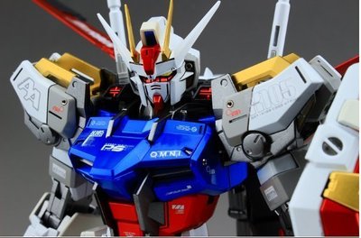 [代工] 萬代 MG版 1/100 Aile Strike Gundam RM 攻擊 HD代工(報喪 獨角獸 攻擊自由)