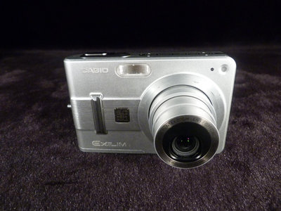 古玩軒~二手數位相機casio EXILIM EX-Z57零件機(非sony.canon.nikon.Kodak.Panasonic)QQQ65