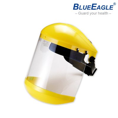 藍鷹牌 黃色頭盔 B-1 + 安全面罩 FC-73 + 下巴蓋 C-3 頭部護具 1組 醫碩科技 全館含稅