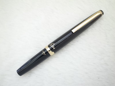 A560 1970s 百樂 日本製 黑桿短鋼筆 18k 極細尖(標準桿)(少見新筆)