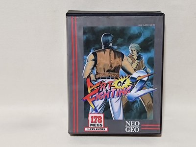 SNK NEO GEO 大卡 Art of Fighting2 (書盒齊全)