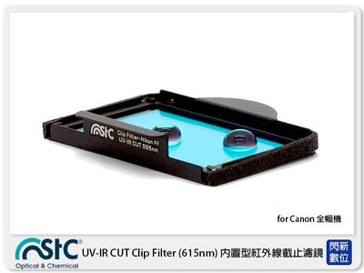 ☆閃新☆ STC UV-IR CUT Clip Filter 615nm 內置型紅外線截止濾鏡 Canon FF 單反