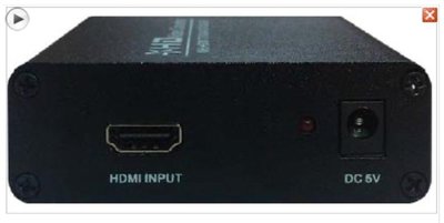 KVM專賣 --HDC-HVA3 HDMI & MHL to VGA +AUDIO 轉換器(定頻輸出)/凱文智慧影音