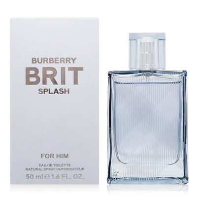 Burberry Brit Splash 海洋風格男性淡香水 EDT 50ml 平行輸入規格不同價格不同,下標請咨詢