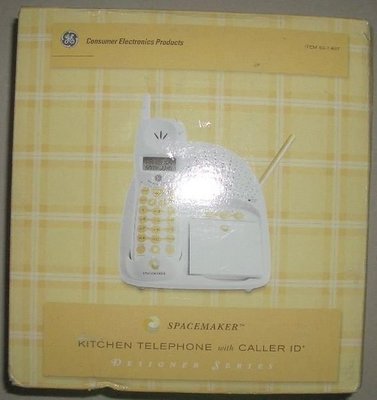美國名牌GE 奇異 General Electric 26971A 電話,便條紙+筆架功能,原價2000元,特惠價出清
