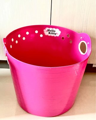 ［ 日本 限定 ］Hello Kitty 置物籃 / 收納籃 / 洗衣籃 -（ 大型 ）