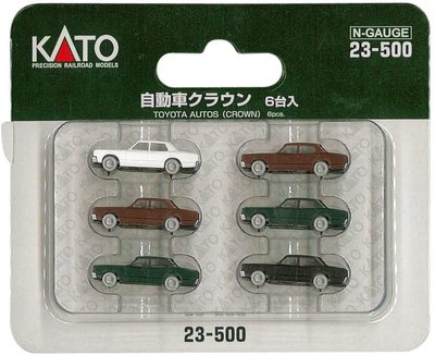 現貨 Kato 23-500 N規 TOYOTA 小汽車6輛