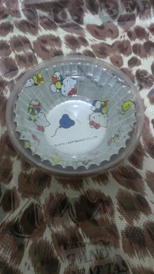 日本 三麗鷗 sanrio kitty 凱蒂貓 蛋糕紙杯/瑪芬蛋糕杯 (1989年/早期/絕版)