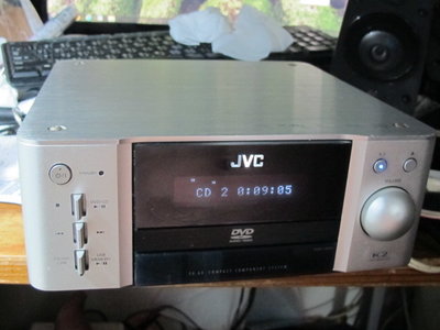 日本 JVC SP-EXA3X 主機加木質振膜單體 櫻桃原木 全音域書架喇叭