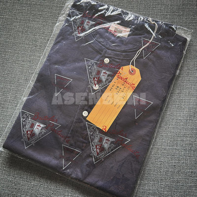 ✞ASENSERI✞ BUTCHER PRODUCTS BUTCHER TEE HENLY NECK L/S TEE SIZE : 38