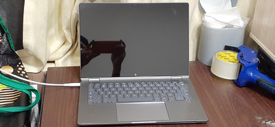 2021.10生產 HP 惠普 X360 14c 銀色筆記型電腦 Chromebook 14吋FHD觸控螢幕 Intel第10代 筆電零件機 只有測試開機燈亮