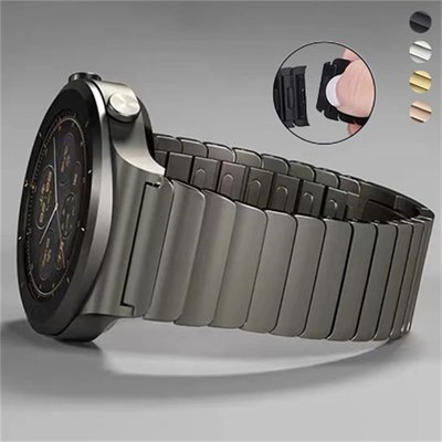 22mm不鏽鋼錶帶 快拆錶帶 適用三星Galaxy Watch 46 Huawei Watch GT 2e 42 46m