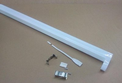 T8 LED燈管專用 4尺 簡易式燈架 支架 不含燈管