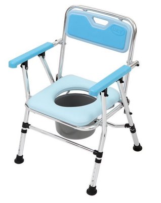 【免運】LUCY 浴室防滑 鋁合金收折合式便器椅 浴室椅 洗澡椅 洗便椅 便盆椅 FC-201 台灣製造
