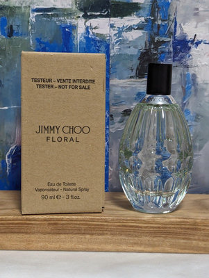 【與你便利店】JIMMY CHOO 戀香女性淡香水 90ml Tester FLORAL