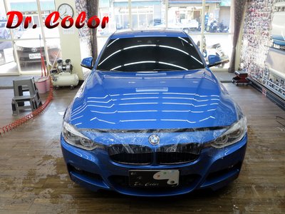Dr. Color 玩色專業汽車包膜 BMW 320i 細紋自體修復犀牛皮_引擎蓋/前葉子板/前保險桿局部/後視鏡/B柱