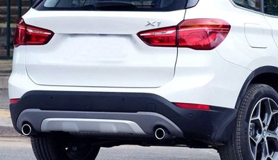 歐力車飾~寶馬 BMW 16-18年 F48 後下護板 X1 後下護板 下護板 後保桿 後保險桿 單出改雙出 尾飾管