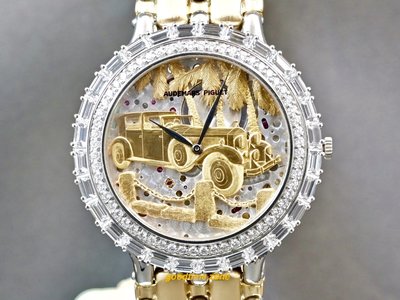 [好時計] AP 愛彼錶 14680PT Rolls Royce Phantom 鉑金 原鑲鑽錶 限量5隻 PA118