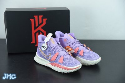 NIKE KYRIE 7 GS DAUGHTERS 紫色 潑墨 籃球鞋 男鞋 CT4080-501