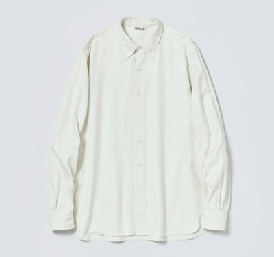 21SS AURALEE FINX SHUTTLE OX SHIRTS IVORY 4號| Yahoo奇摩拍賣