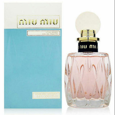 【省心樂】 Miu Miu L'Eau Rosee粉色嬉遊淡香水100ml