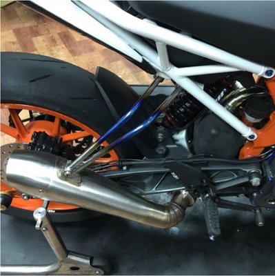 【Speedmoto】KTM DUKE 鈦合金 排氣管吊架 DUKE390 DUKE250 DUKE125 改單座蓋