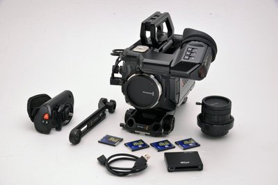 【日光徠卡】Blackmagic專業URSA Mini 4.6K PL電視攝影機 + 廣播級B4鏡頭接頭 二手
