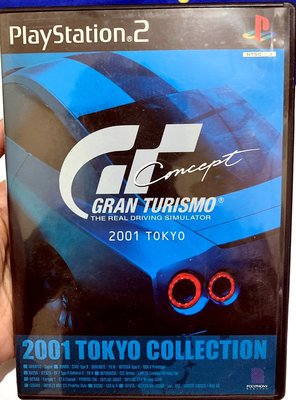 幸運小兔 (無刮) PS2 跑車浪漫旅 東京2001概念車賽 GRAN TURISMO Concept 2 B7/E4