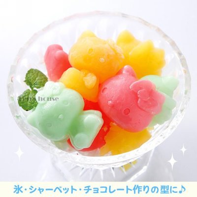 ♡fens house♡ 日本進口 kitty 造型 製冰模 製冰器 模具 布丁 果凍 巧克力 香皂 都適做
