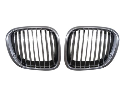 卡嗶車燈 BMW 寶馬 Z系列 Z3 E36 96-02 兩門車 水箱罩/水箱護罩 中網 水柵 鼻頭 電鍍/黑