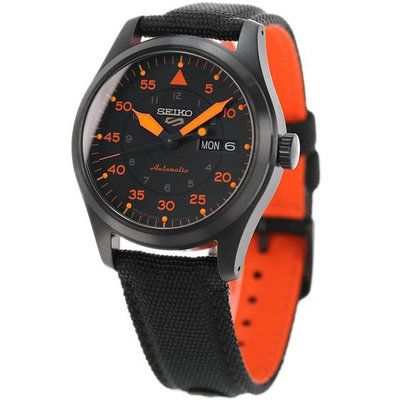 預購 SEIKO SEIKO 5 SBSA143 精工錶 5號 機械錶 39.5mm 黑面盤 尼龍錶帶