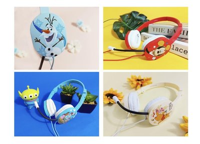 迪士尼造型兒童耳機 玩具總動員附外置麥克風最新子母耳機功能全新香港進口米奇耳機玩具總動員耳機冰雪奇緣耳機小熊維尼耳機限量最新子母耳機功能
