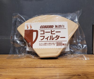 【多塔咖啡】日本進口 日本KANAE 103 無漂 扇形濾紙 (4~7人) 100張入 美式壺可用 流速優於Kalita