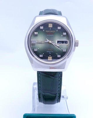 KING SEIKO精工,KS綠面盤不鏽鋼自動機械錶