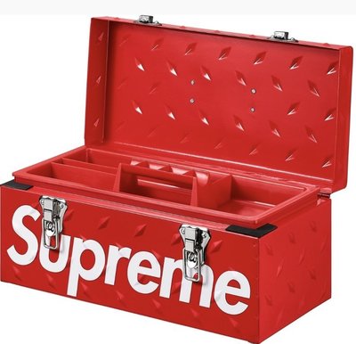 全新正品 Supreme Diamond Plate Tool Box Red SUP06