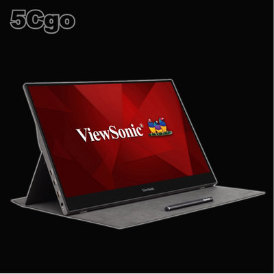 5Cgo【智能】ViewSonic TD1655 16型 Full HD觸控螢幕10點觸控磁吸式保護蓋低藍光技術3年保