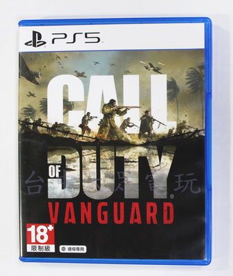 PS5 決勝時刻：先鋒 Call of Duty：Vanguard (中文版)**(二手商品)【台中大眾電玩】