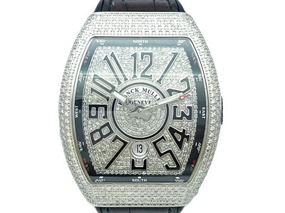 【JDPS 御典品 / 名錶專賣】FRANCK MULLER 法蘭克穆勒錶 Vanguard系列 自動 不鏽鋼 附盒 編號:L4375-1