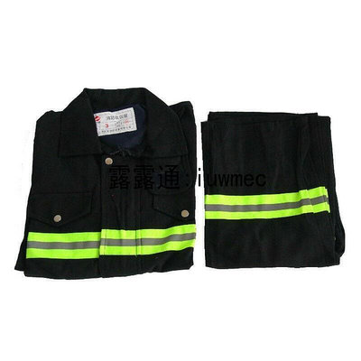 名典消防消防衣14款3C消防服套裝訓練服防火服戰斗服五件套XL碼（