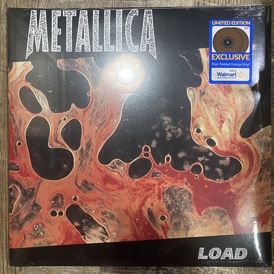 【熱賣下殺】現貨Metallica load棕色膠2LP黑膠唱片