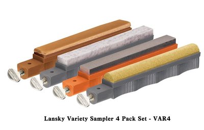 【angel 精品館 】 美國朗司基LANSKY Variety Sampler 4 Pack Set替換磨刀棒四支組