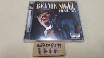 【中古】 班尼席格 解答 BEANIE SIGEL / THE SOLUTION 饒舌歌手 饒舌音樂 CD