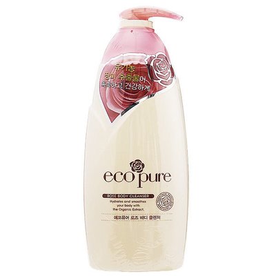 【Orz美妝】ecopure rose 韓國 天然玫瑰沐浴乳 沐浴精 760ML另有身體乳
