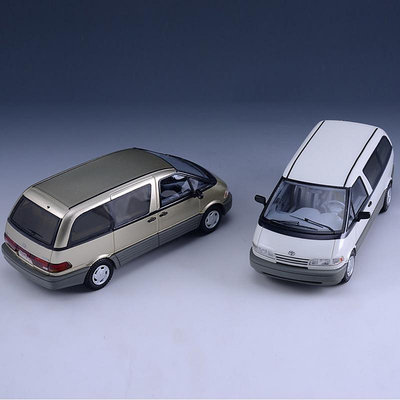 收藏模型車 車模型 1:43 GLM 豐田Toyota 普利維亞Previa A 1994 汽車模型