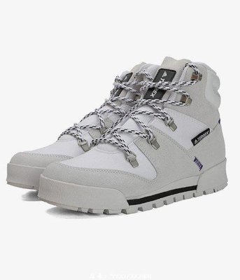 Adidas TERREX SNOWPITCH CW W 復古 防滑 高幫 白灰 運動 戶外 板鞋 FV5166 女鞋